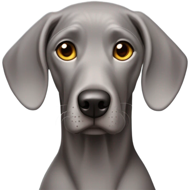 weimaraner emoji
