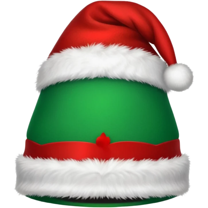 A cute Christmas hat with no santa emoji