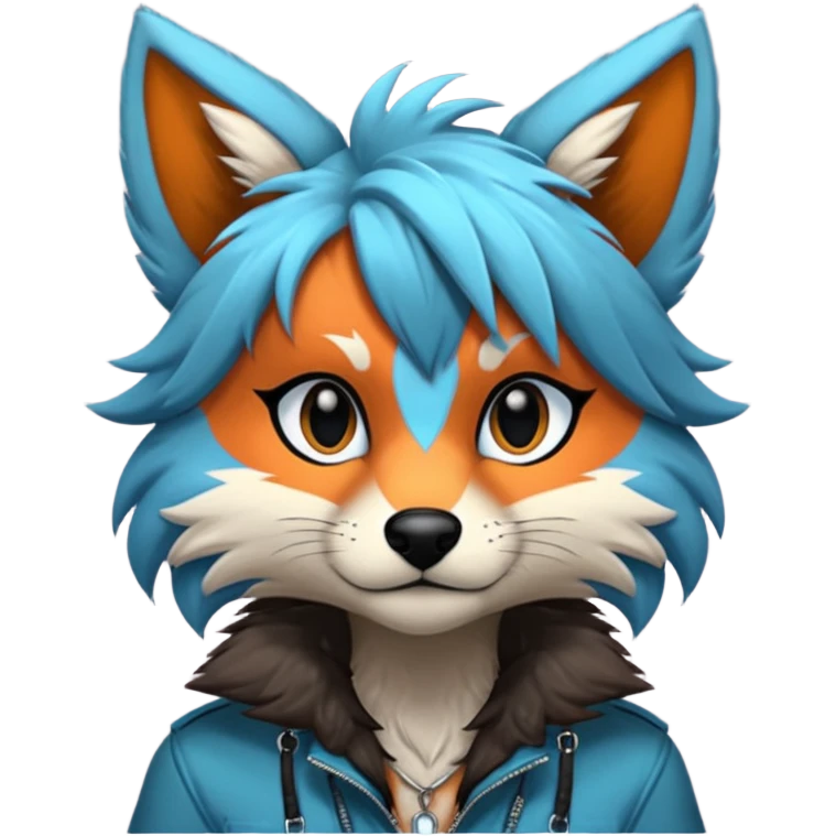 Edgy modern anthro furry by Falvie, LiLaiRa, AngieWolf emoji