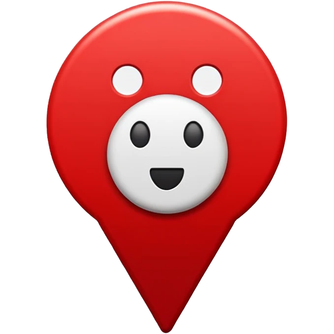 Red warning emoji, attention alert, red circle or triangle with white exclamation mark, bold, high contrast, flat emoji style. emoji