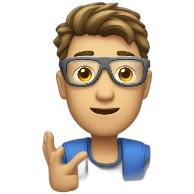 remove the glass emoji