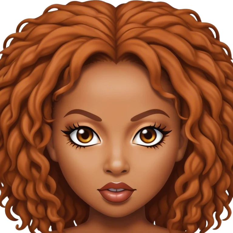 Scary spice emoji