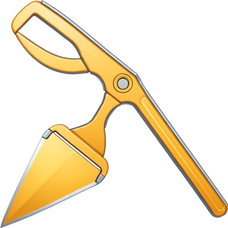 generate me a metalic cutter emoji