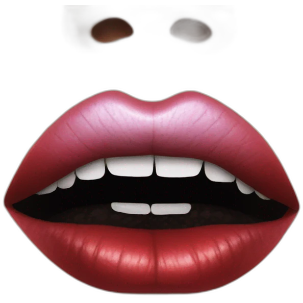 rocky horror lips emoji