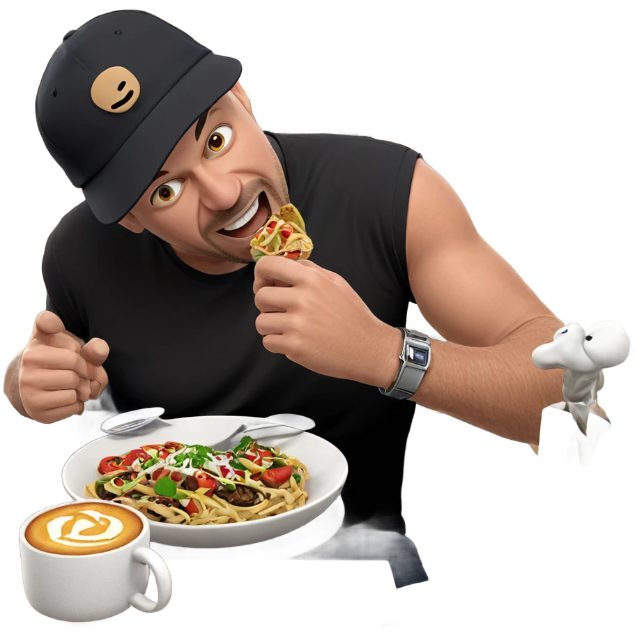 casual dining with a friend emoji