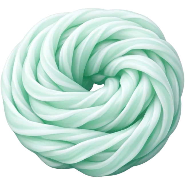 Dragon beard candy, traditional Chinese sweet with fine strands of sugar emoji