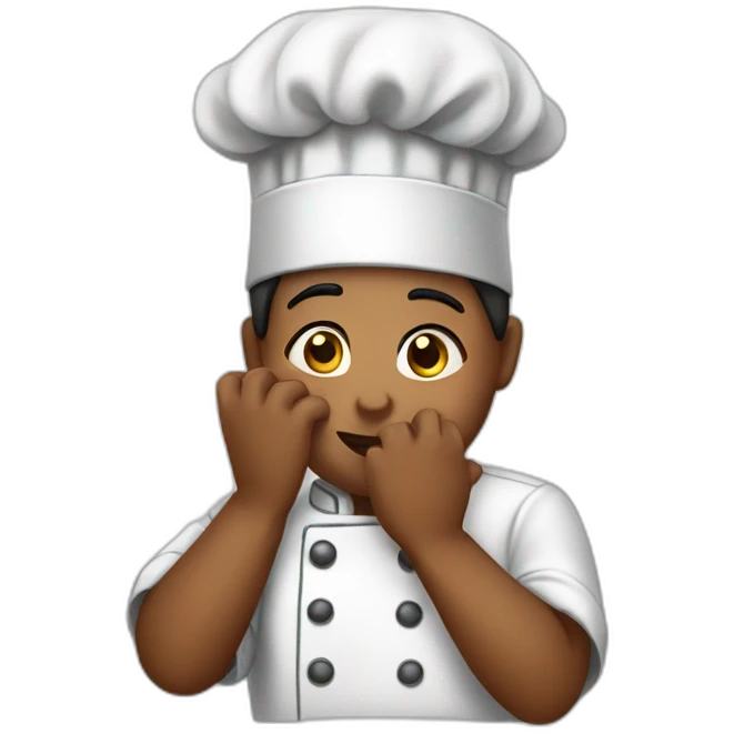 chefs kiss pinched fingers emoji