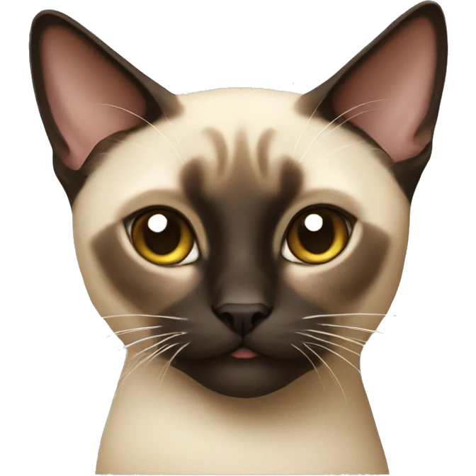 Siamese cat emoji