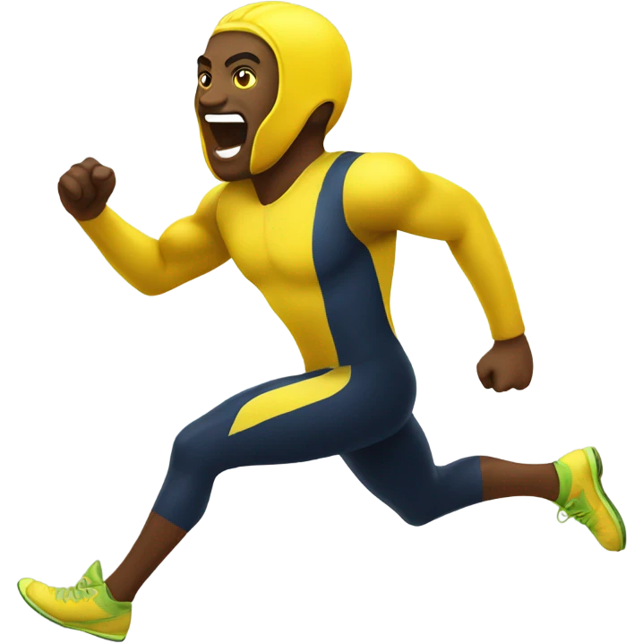 sprinting lemon fast  emoji