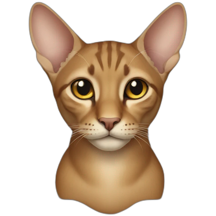 CatabyssinianOne eared emoji