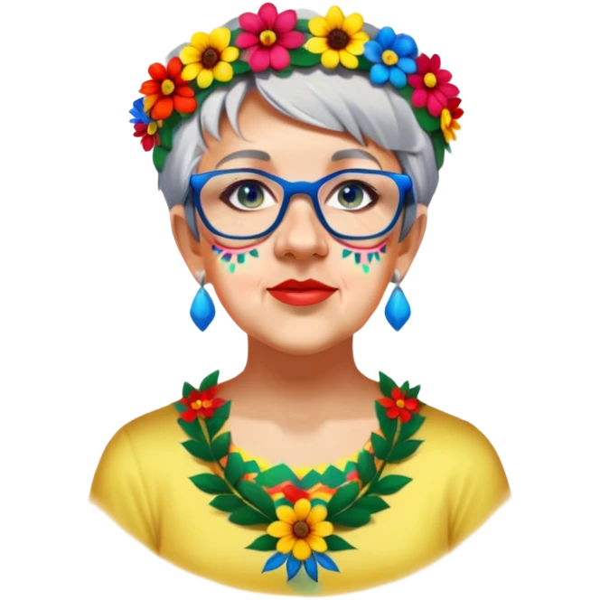 Flower-Crowned Dancer emoji
