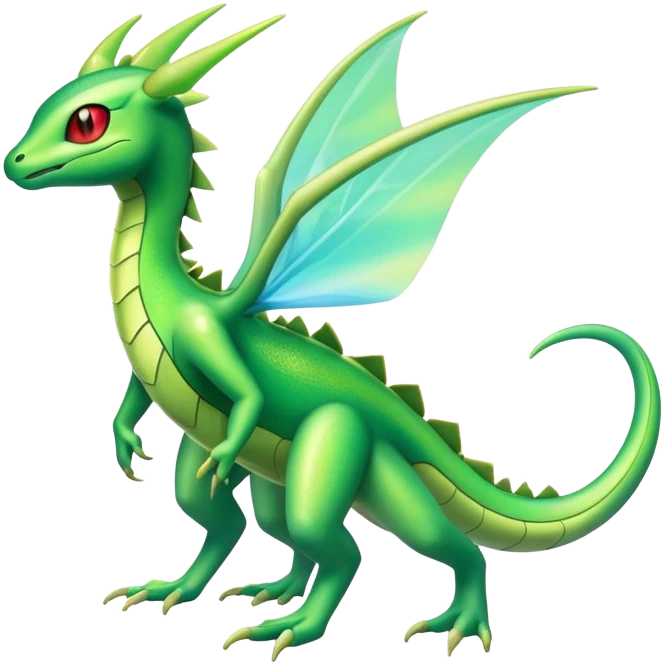 Shiny Exotic Flygon-Aurorus-Amaura-Hybrid-Creature emoji