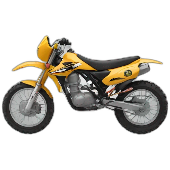 Moto de Cross  emoji