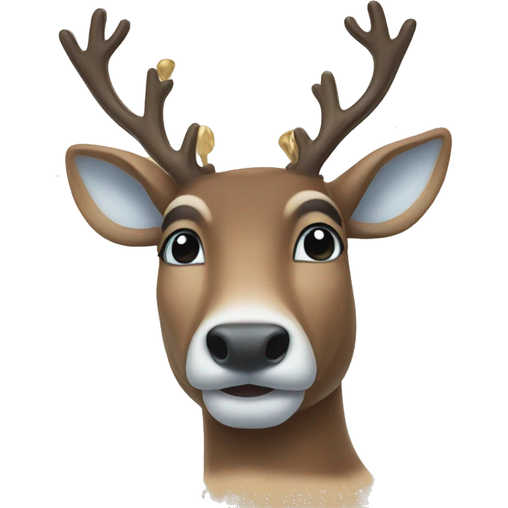 Fairy tale reindeer  emoji