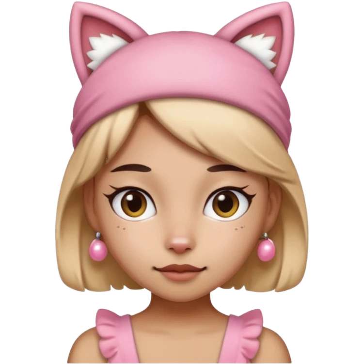 Kitty headband emoji