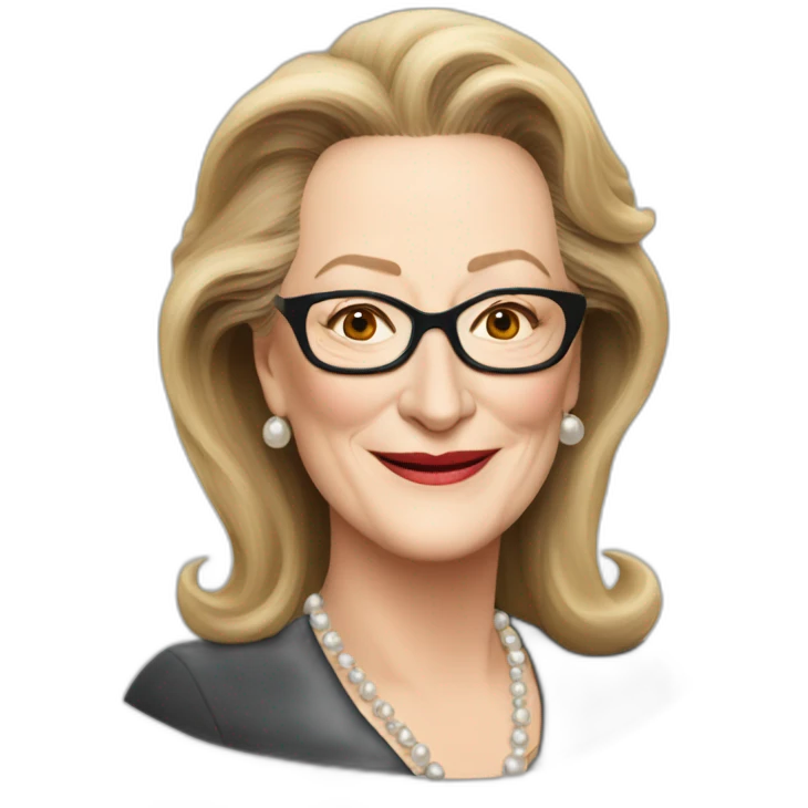 meryl streep devils emoji