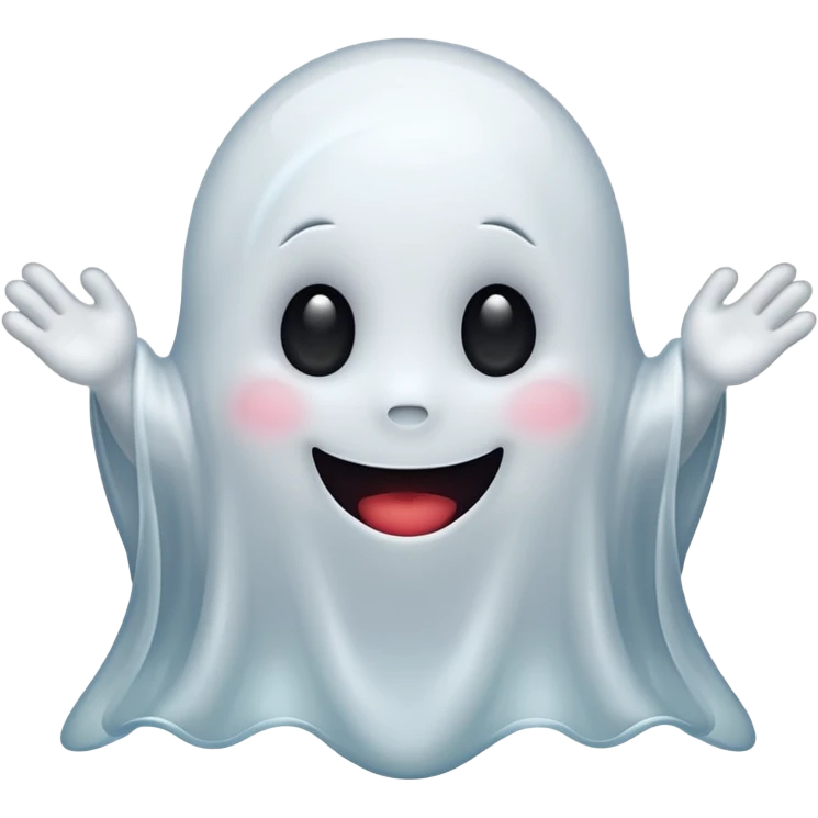Cute shost emoji