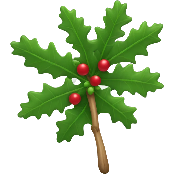 Mistletoe  emoji