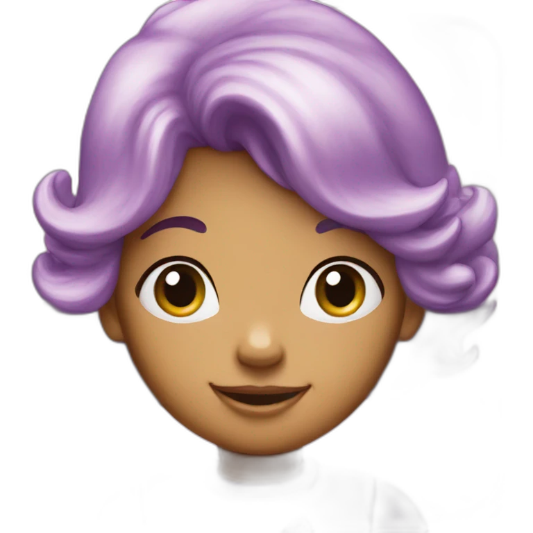 strawberry shortcake purple emoji