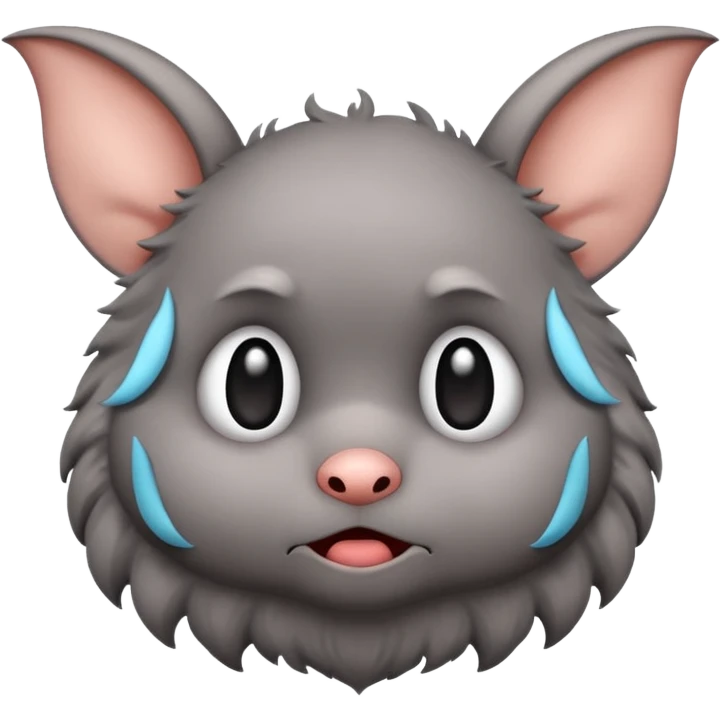 Emotional bat emoji sad emoji