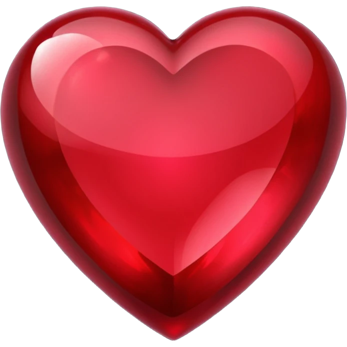 heart with a dark gemstone emoji