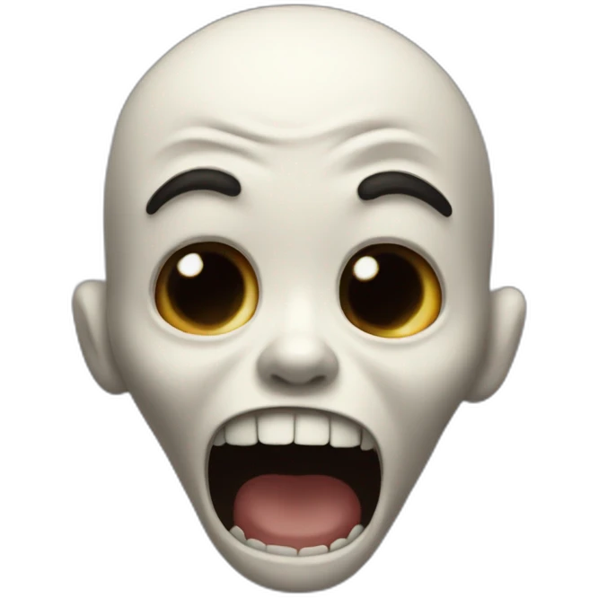 scream emoji