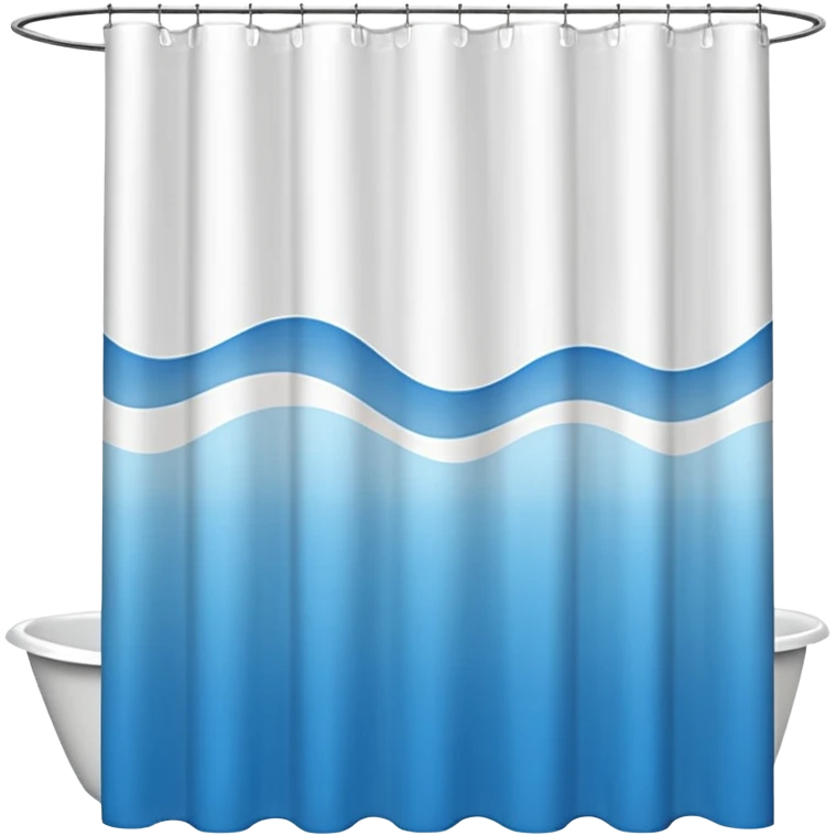 Shower curtain  emoji