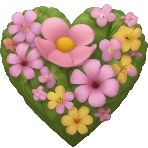 Flower heart emoji