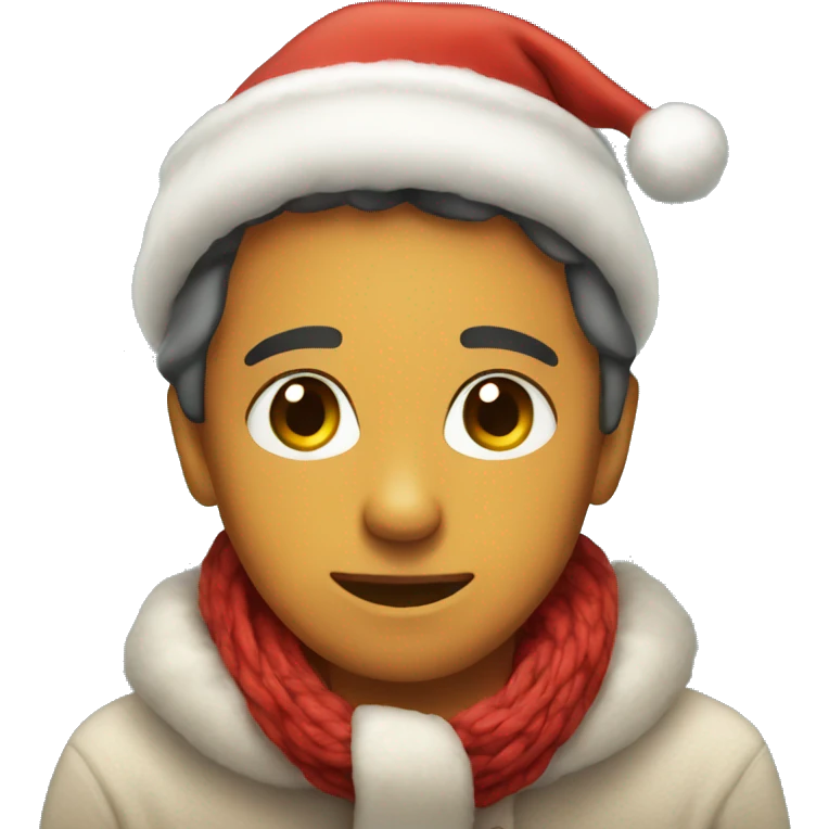 Cute cozy Christmas  emoji