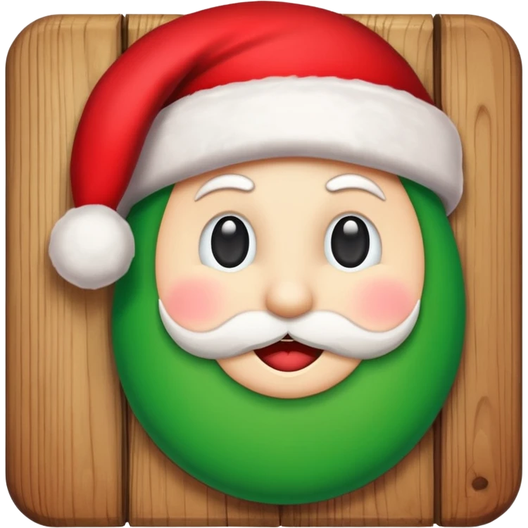 Happy Christmas sign  emoji
