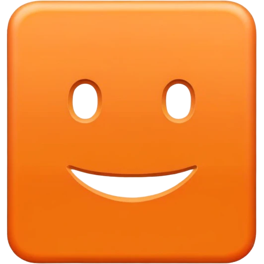 orange square emoji