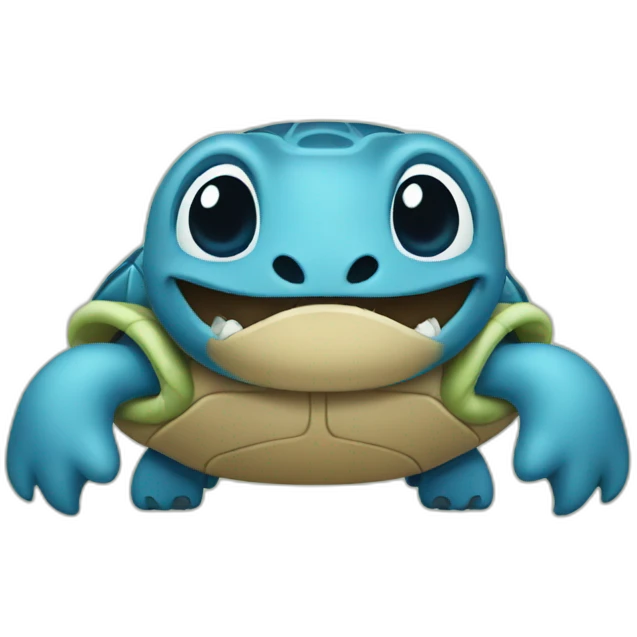 Stitch turtle emoji