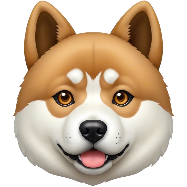 Dog Akita  emoji