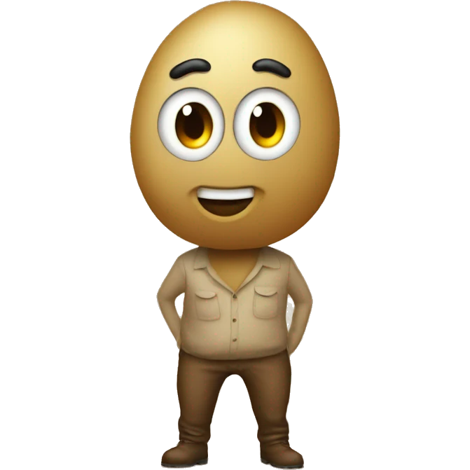 Potato man emoji