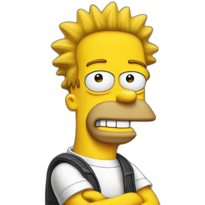 bart simpson emoji