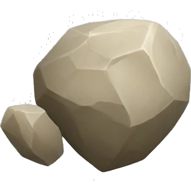 Catched the stone thrown  emoji