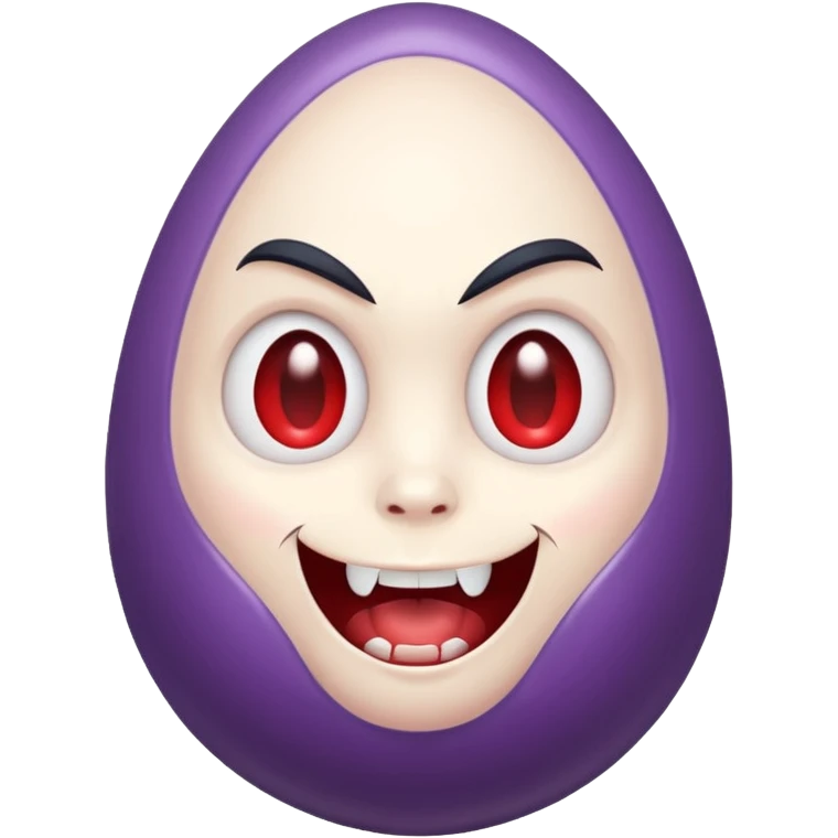 vampire easter egg cute emoji