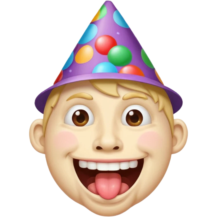 Uma junção destes dois emojis 🤪🤤 emoji