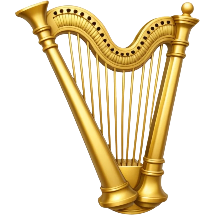 golden lyre emoji