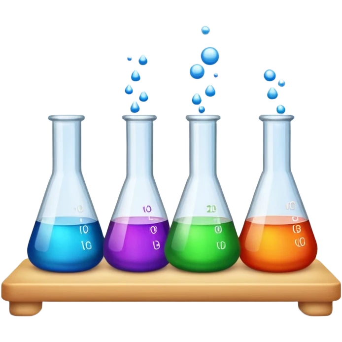 chemistry and lab work emoji