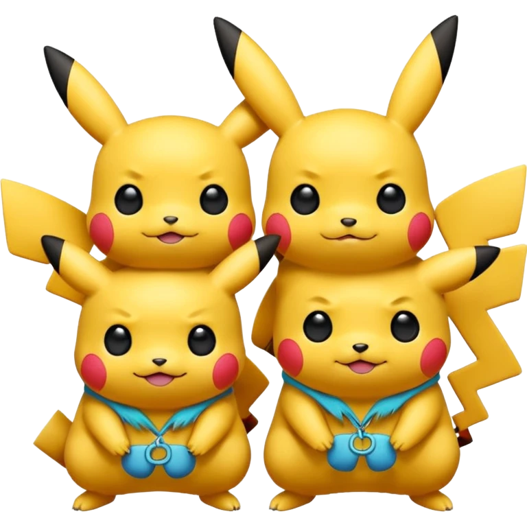 пікачу і його друзі emoji