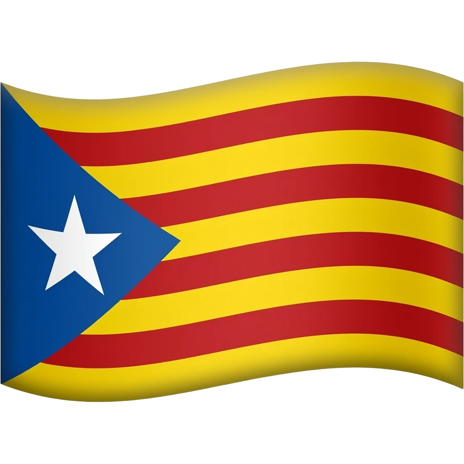 Bandera catalana emoji