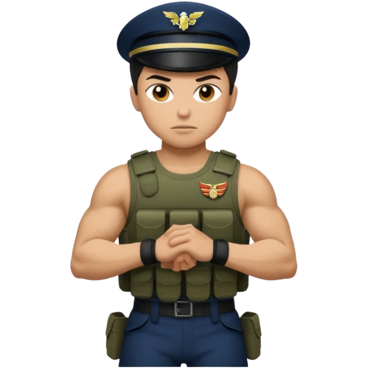 Marine squat emoji
