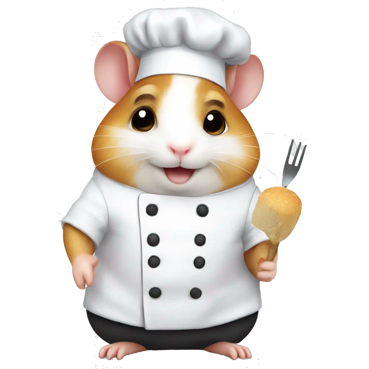 chef hamster emoji