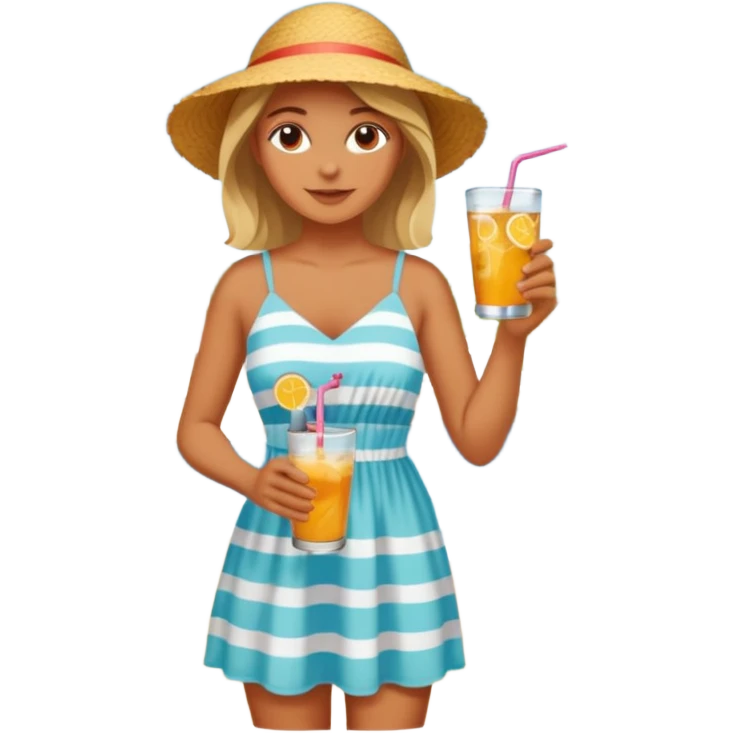 Coastal Town woman emoji