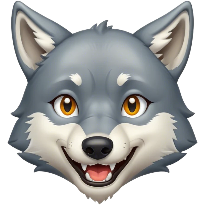 Tränen lachender wolf emoji