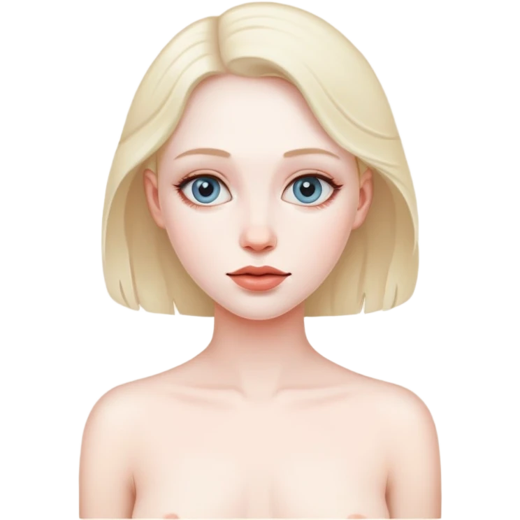 Голая женщина  emoji