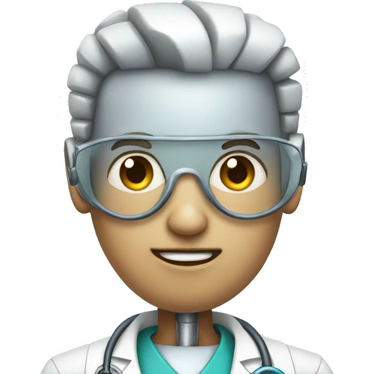 doctor robot emoji