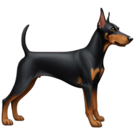 dobermann can emoji