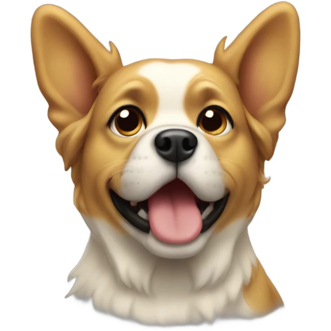 Buttery dog emoji